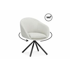 Стул на металлокаркасе Бартон 1 ткань мадера 2 / черный матовый | Интернет магазин мебели и декора LifeDekor