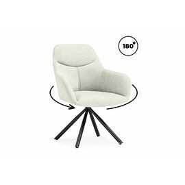 Стул на металлокаркасе Бартон 2 ткань мадера 2 / черный матовый | Интернет магазин мебели и декора LifeDekor