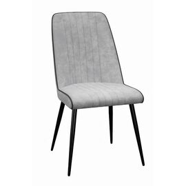 Стул DikLine 325 B22 GREY, ножки черные | Интернет магазин мебели и декора LifeDekor