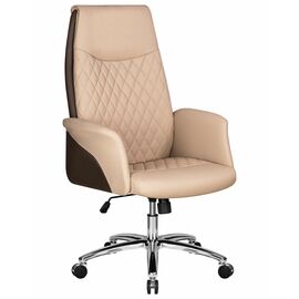 Офисное кресло для руководителей DOBRIN LEONARD, коричнево-бежевый, Вариант: коричнево-бежевый | Интернет магазин мебели и декора LifeDekor