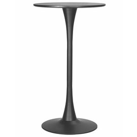 Стол барный MIA BAR, черная столешница, черное основание, Вариант: черная столешница, черное основание | Интернет магазин мебели и декора LifeDekor