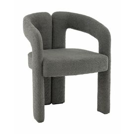 Стул Болинджер букле темно-серый | Интернет магазин мебели и декора LifeDekor