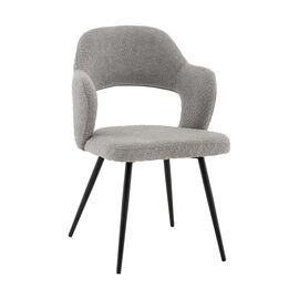 Стул Роккиана букле светло-серый | Интернет магазин мебели и декора LifeDekor