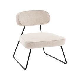 Кресло Kate new ткань букле бежевый | Интернет магазин мебели и декора LifeDekor