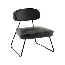 Кресло Kate new ткань экокожа чёрный | Интернет магазин мебели и декора LifeDekor