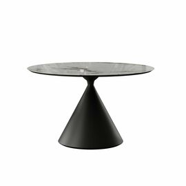 Стол круглый AXIS 120, керамика глянцевая, белая | Интернет магазин мебели и декора LifeDekor