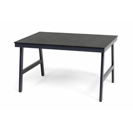 "Рио" стол из HPL 130х90см, цвет столешницы "серый гранит" | Интернет магазин мебели и декора LifeDekor