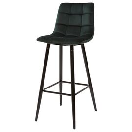 Барный стул LECCO UF910-14 DARK GREEN, велюр, 4 шт./2 кор. М-City | Интернет магазин мебели и декора LifeDekor