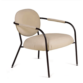 Лаунж кресло EGO, велюр бежевый | Интернет магазин мебели и декора LifeDekor