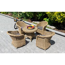 "Тильда" обеденная группа детская плетеная | Интернет магазин мебели и декора LifeDekor