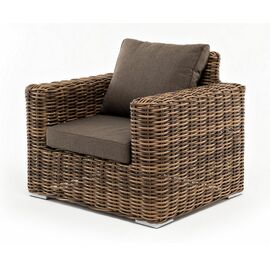 "Палермо" кресло из искусственного ротанга, цвет соломенный | Интернет магазин мебели и декора LifeDekor