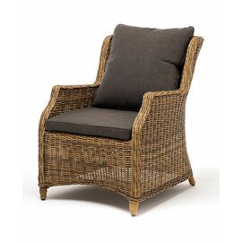 "Неаполь" плетеный стул из искусственного ротанга, цвет соломенный | Интернет магазин мебели и декора LifeDekor