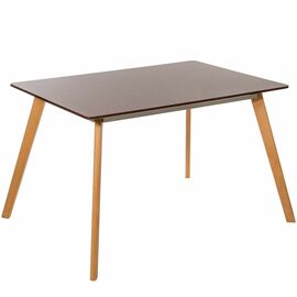 Стол FRANKFURT 120*80 коричневый | Интернет магазин мебели и декора LifeDekor