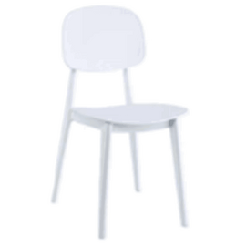 Стул пластковый ESSEN белый | Интернет магазин мебели и декора LifeDekor