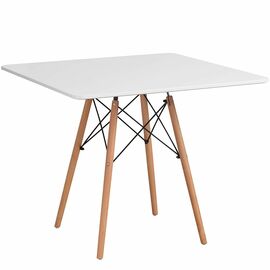Стол EAMES DSW 90*90 белый | Интернет магазин мебели и декора LifeDekor