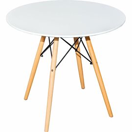 Стол EAMES DSW D90 белый | Интернет магазин мебели и декора LifeDekor