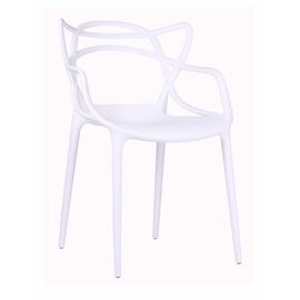 Стул пластиковый MASTERS белый | Интернет магазин мебели и декора LifeDekor