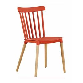 Стул пластиковый GARDEN красный | Интернет магазин мебели и декора LifeDekor