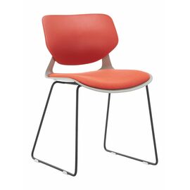 Стул пластиковый ESKIN оранжевый | Интернет магазин мебели и декора LifeDekor