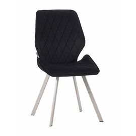 Стул OSTIN велюр графит, каркас квадрат белый | Интернет магазин мебели и декора LifeDekor