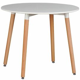 Стол TETIS D90 белый | Интернет магазин мебели и декора LifeDekor