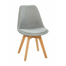 Стул FRANKFURT V велюр серый | Интернет магазин мебели и декора LifeDekor