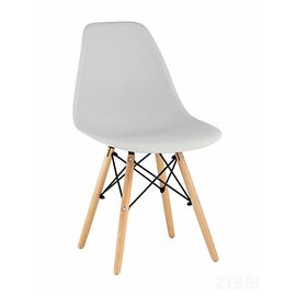 Стул пластиковый Eames DSW светло-серый | Интернет магазин мебели и декора LifeDekor