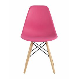 Стул пластиковый Eames DSW малиновый | Интернет магазин мебели и декора LifeDekor