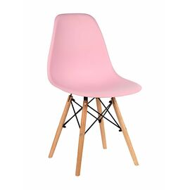 Стул пластиковый Eames DSW розовый | Интернет магазин мебели и декора LifeDekor