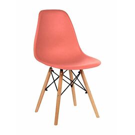 Стул пластиковый Eames DSW коралл | Интернет магазин мебели и декора LifeDekor