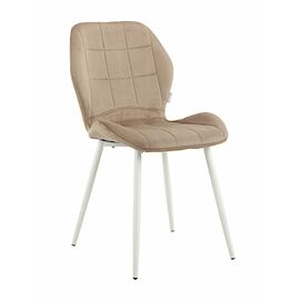 Стул BATT велюр мокко, каркас черный | Интернет магазин мебели и декора LifeDekor