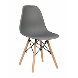 Стул пластиковый Eames DSW графит | Интернет магазин мебели и декора LifeDekor