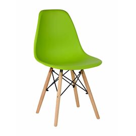 Стул пластиковый Eames DSW зеленый | Интернет магазин мебели и декора LifeDekor