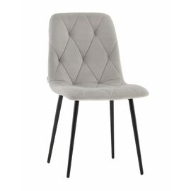 Стул Одди Diamond велюр светло-серый | Интернет магазин мебели и декора LifeDekor