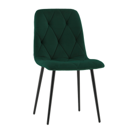 Стул Одди Diamond велюр зеленый | Интернет магазин мебели и декора LifeDekor