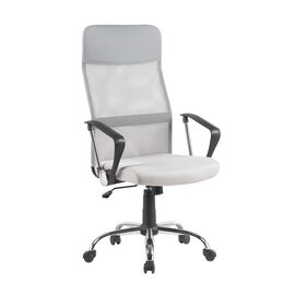 Кресло офисное TopChairs Benefit NEW серое NC | Интернет магазин мебели и декора LifeDekor