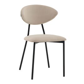 Стул обеденный Квинси велюр кремовый | Интернет магазин мебели и декора LifeDekor