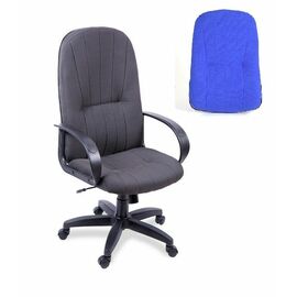 Компьютерное кресло Гармония (спинка/сиденье В-10) синий | Интернет магазин мебели и декора LifeDekor