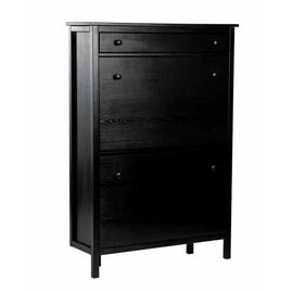 Обувница "Хитроу" (черный) | Интернет магазин мебели и декора LifeDekor