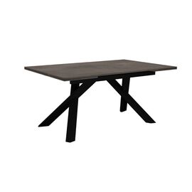 Стол DikLine DX140 Хромикс бронза/опоры черные (2 уп.) | Интернет магазин мебели и декора LifeDekor