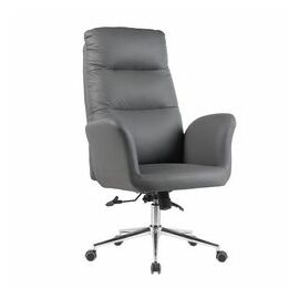 Кресло руководителя TopChairs Solid NC серый | Интернет магазин мебели и декора LifeDekor