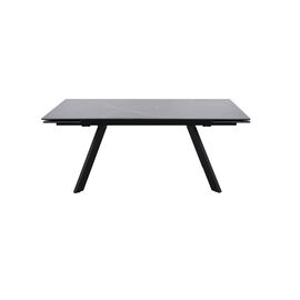 Стол Монако NEW, Керамогранит, Черный матовый муар/Greys black | Интернет магазин мебели и декора LifeDekor