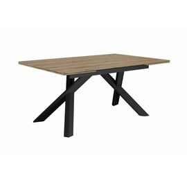 Стол DikLine DX140 Дуб галифакс/опоры черные (2 уп.) | Интернет магазин мебели и декора LifeDekor