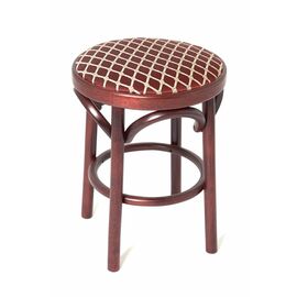 Табурет Венский мягкий (махагон, ткань) | Интернет магазин мебели и декора LifeDekor