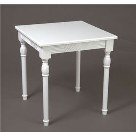 Стол журнальный "Мили" (белый / 53х53хН55) | Интернет магазин мебели и декора LifeDekor