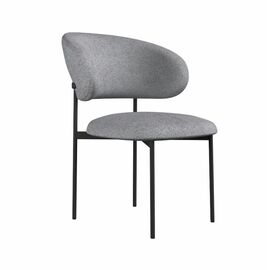 Стул DikLine 201 NS10 GREY, ножки черные | Интернет магазин мебели и декора LifeDekor