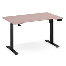 Компьютерный стол Маркос 140х80 розовый / черный | Интернет магазин мебели и декора LifeDekor