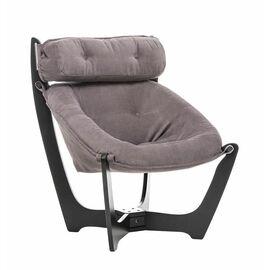 Кресло для отдыха Мод_11 (Verona Antrazite Grey/ каркас Венге) | Интернет магазин мебели и декора LifeDekor