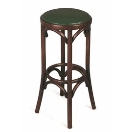 Табурет барный 750 Венский мягкий (темный тон, экокожа Зеленая) | Интернет магазин мебели и декора LifeDekor