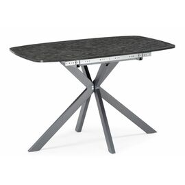 Стол деревянный Кортез 116(160)x77 раздвижной малави / серый | Интернет магазин мебели и декора LifeDekor